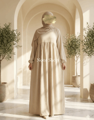 Elegante Maxikleid-Abaya