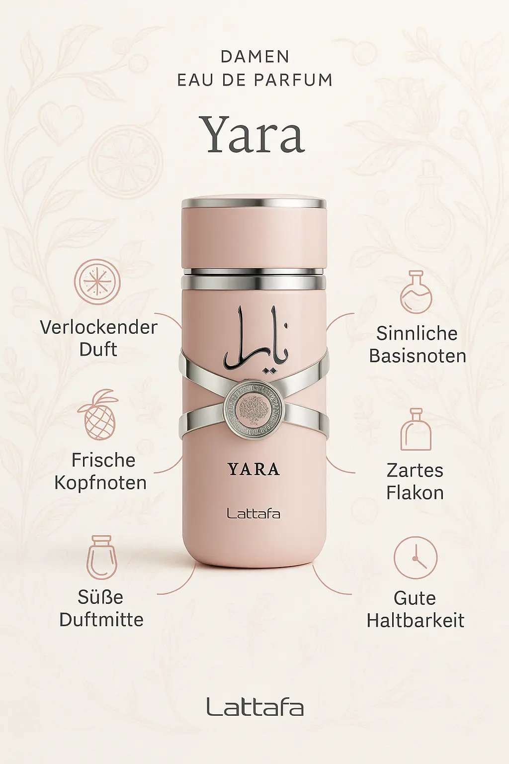 Lattafa Yara Pink – Bild 2