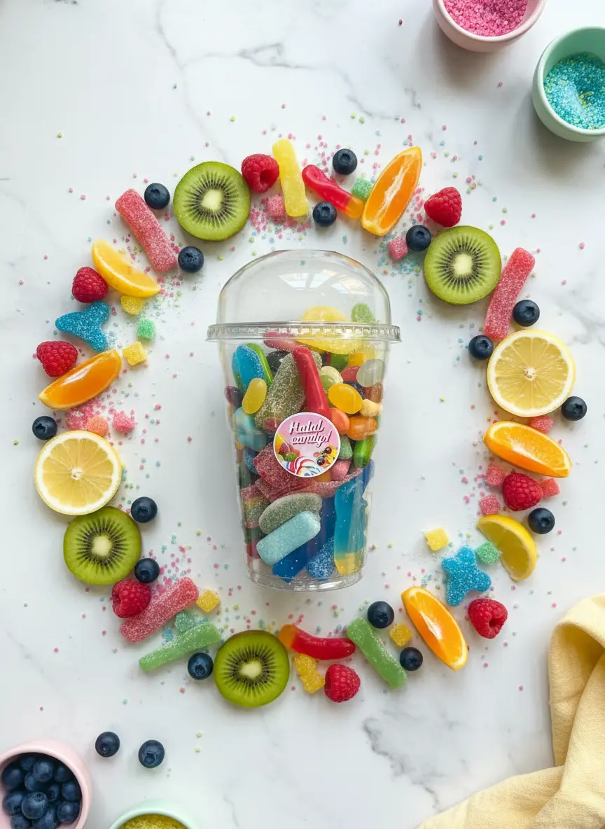Halal Candy Becher 350g – Bild 4