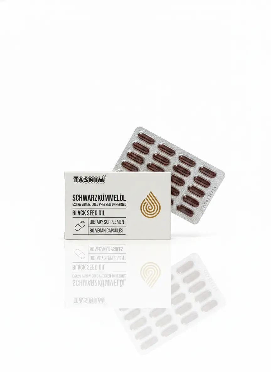 Schwarzkümmelöl Kapseln 80x Tasnim