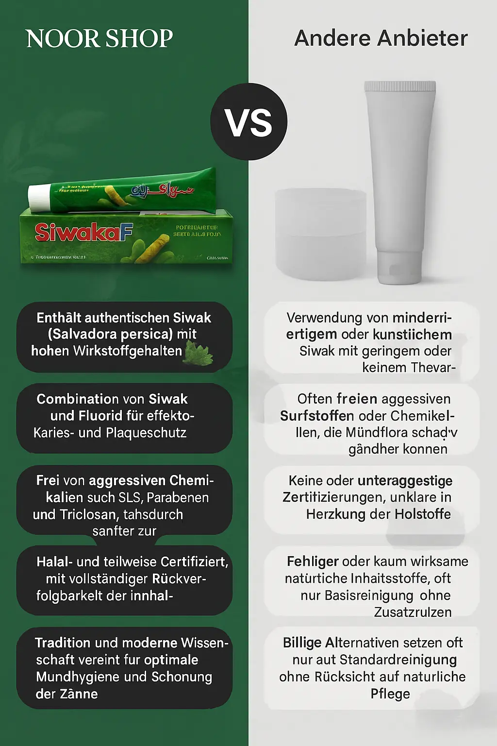 Siwak Zahnpasta 50g – Bild 2