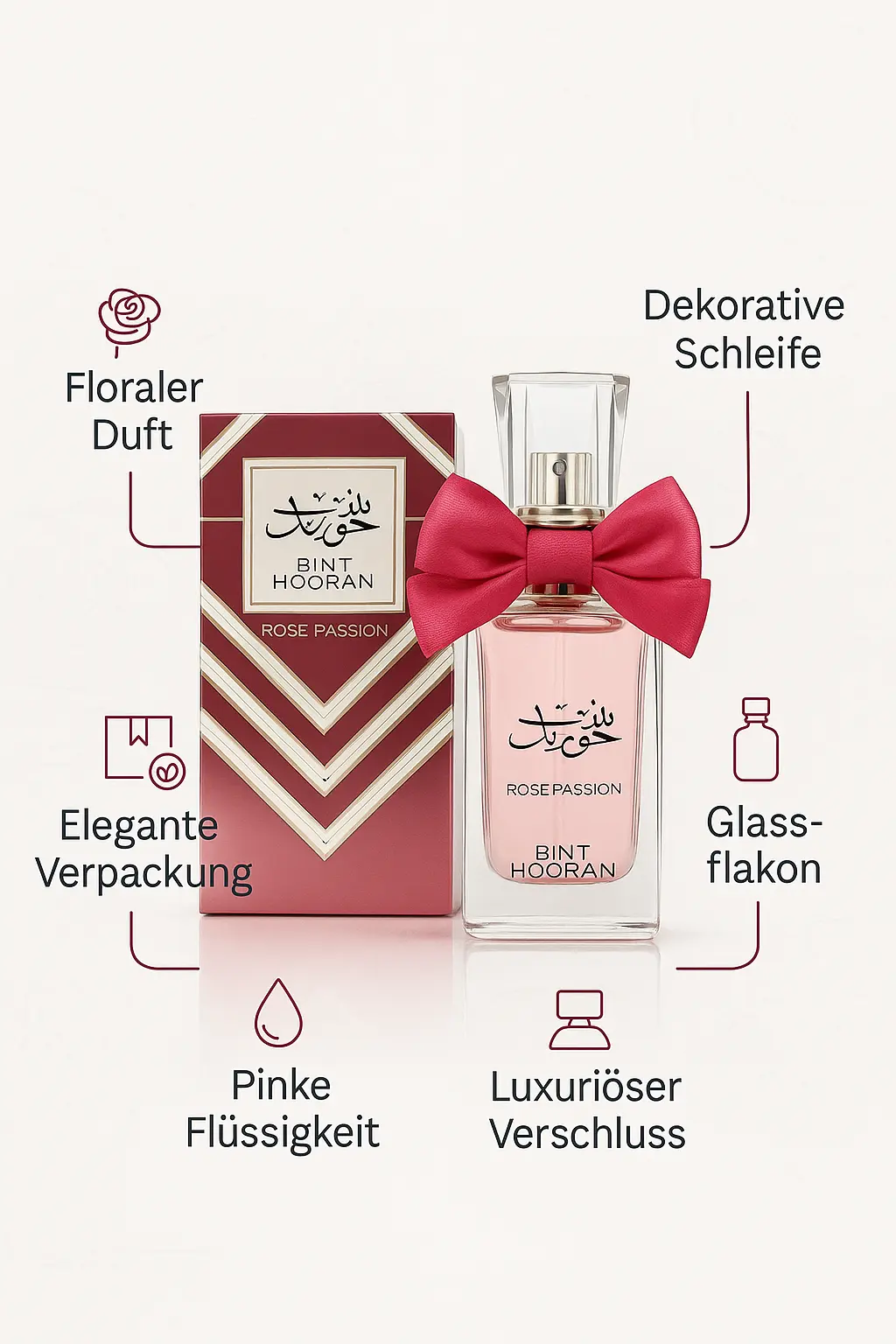 Bint Hooran Rose Passion – Bild 3