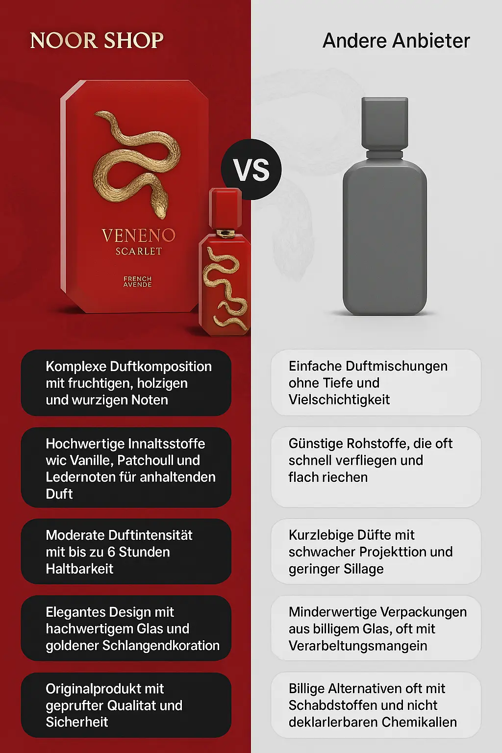 Veneno Scarlet French Avenue 100ml – Bild 4