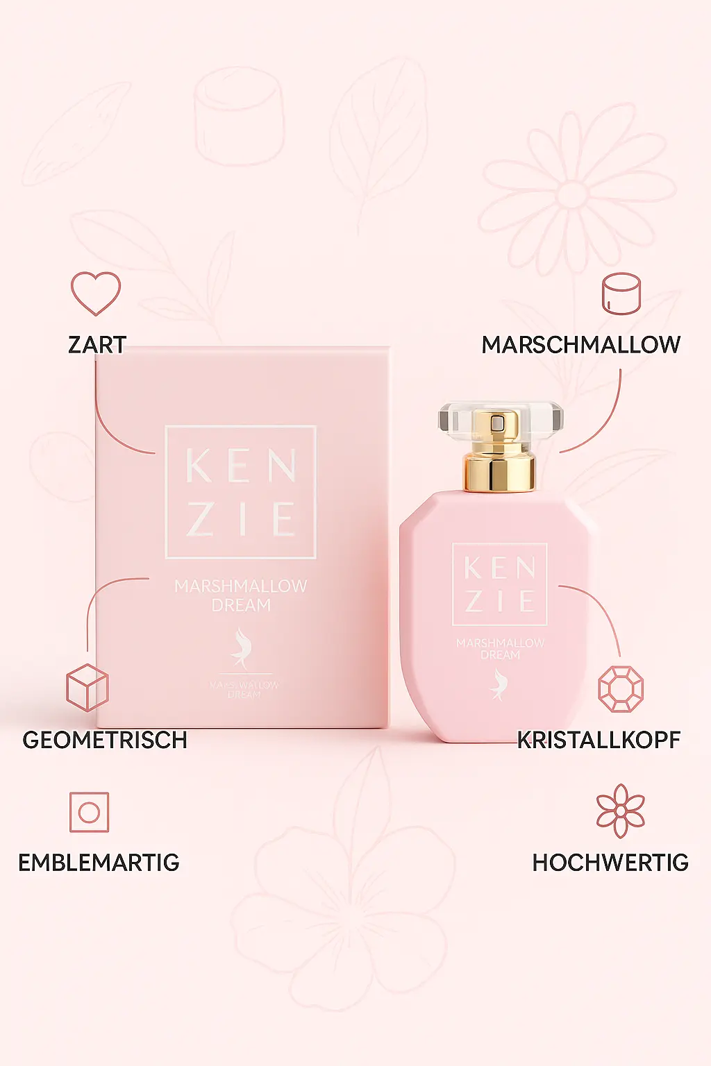 KENZIE Marshmallow Dream Volare 100ml – Bild 3