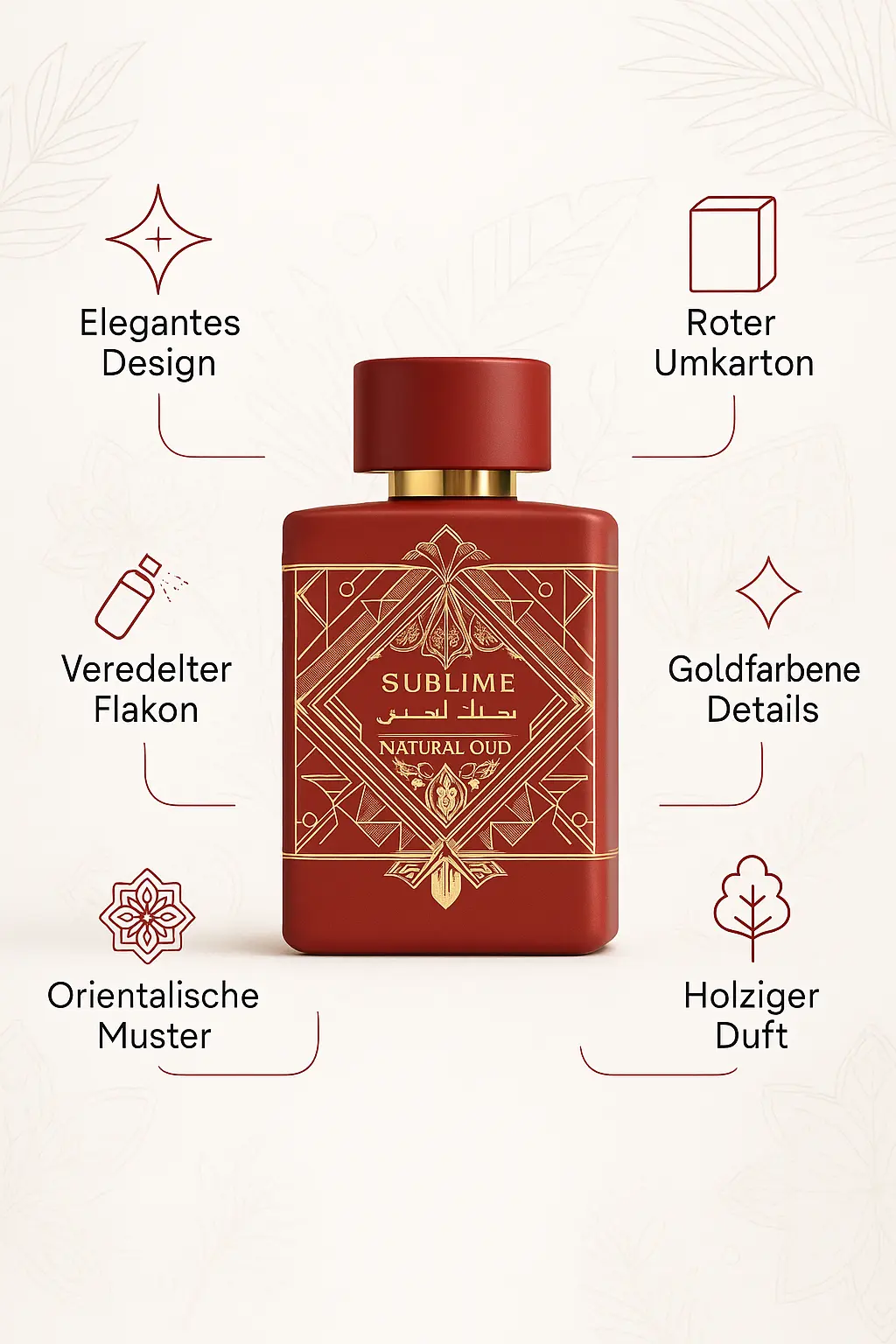 Lattafa Badee Al Oud Sublime 100ml – Bild 2