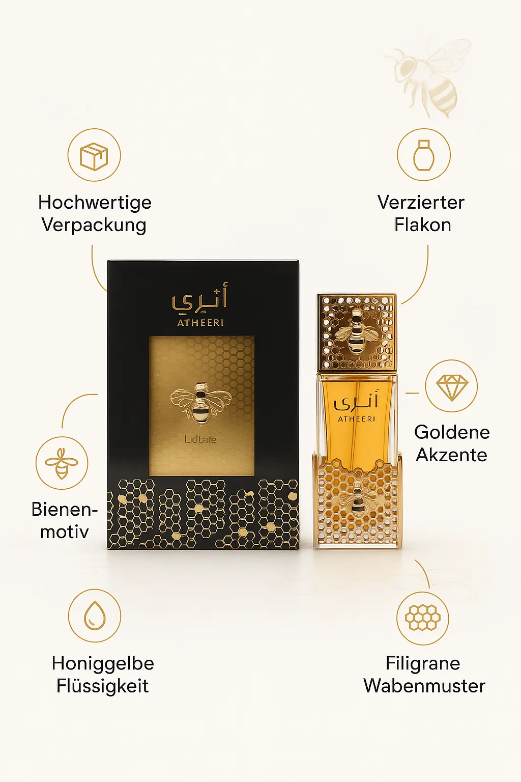 Lattafa Atheeri Eau De Parfum 100ml – Bild 3