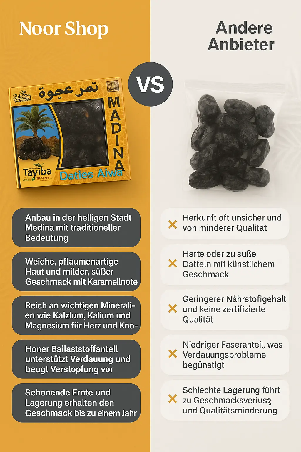 Datteln Ajwa Tayiba – Bild 4