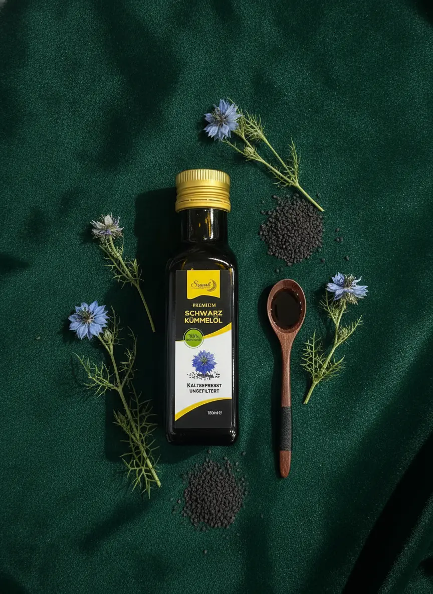 Schwarzkümmelöl ungefiltert 100ml – Bild 2