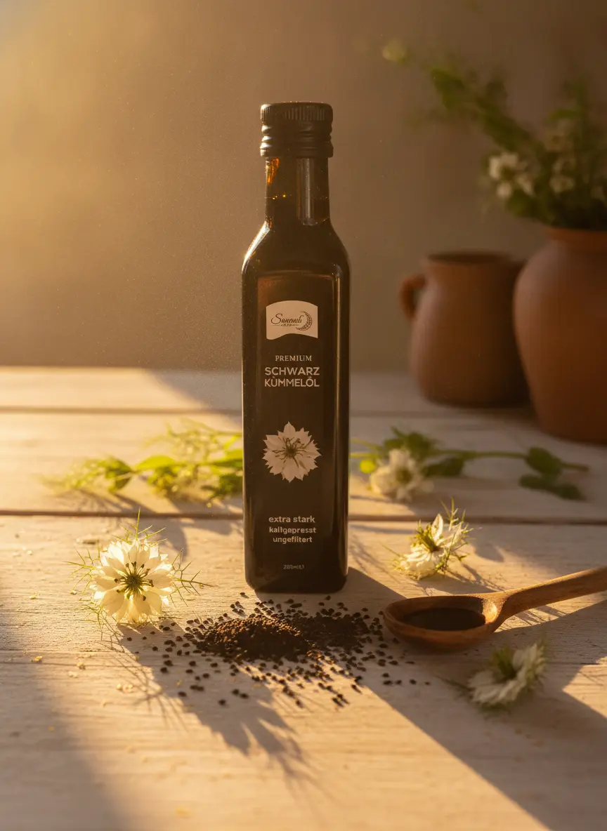 Schwarzkümmelöl Extra Stark 250ml – Bild 3