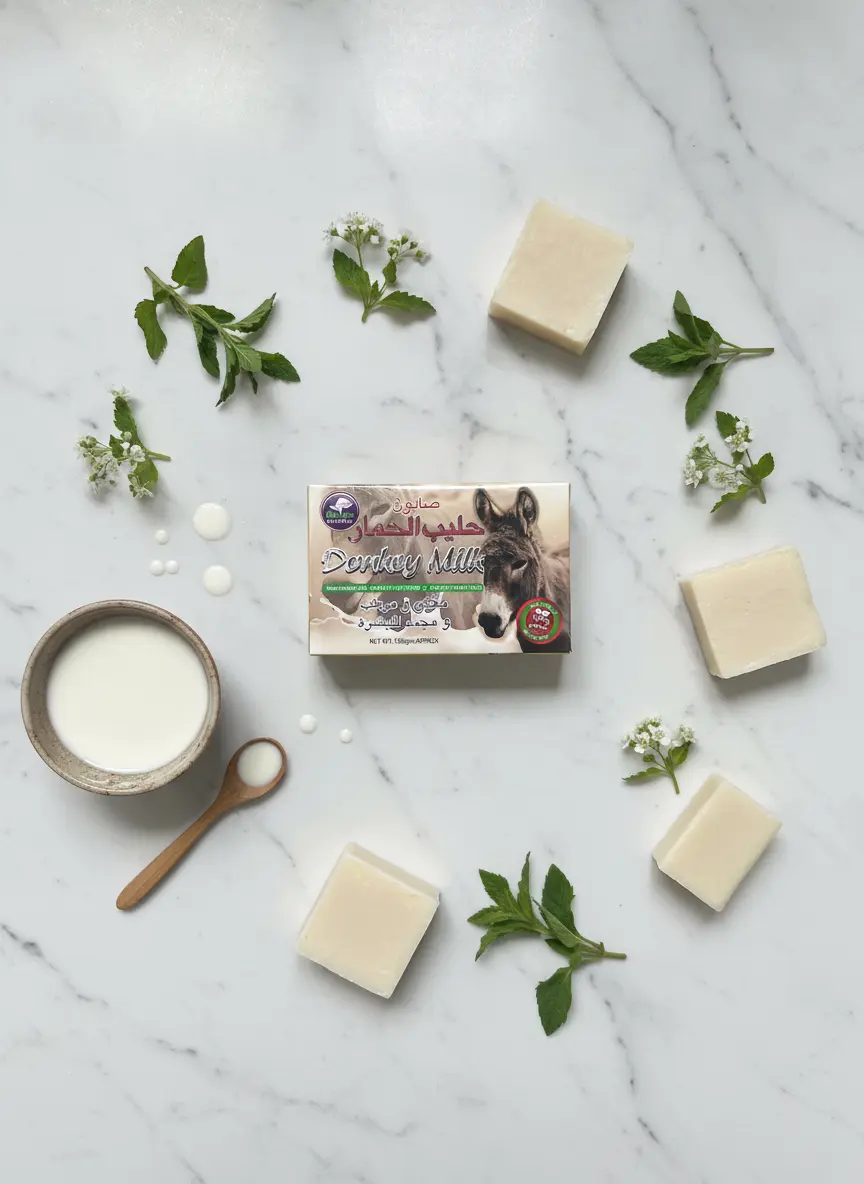 Esel Milch Seife 100% Natürlich – Bild 3
