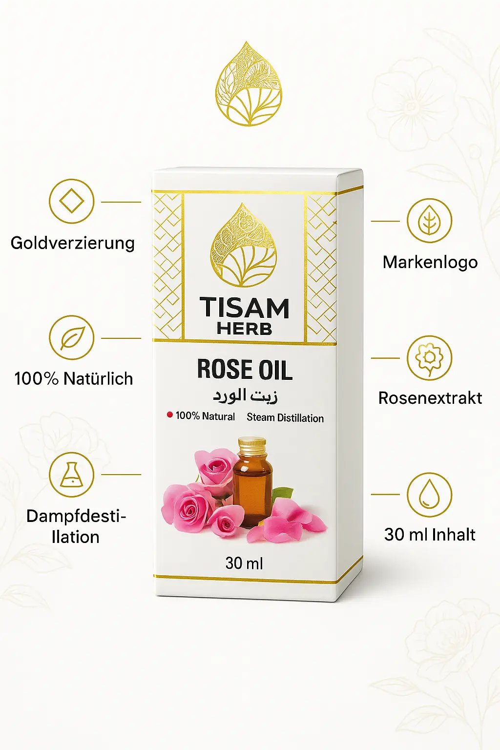 Tisam Rosenöl – Bild 3
