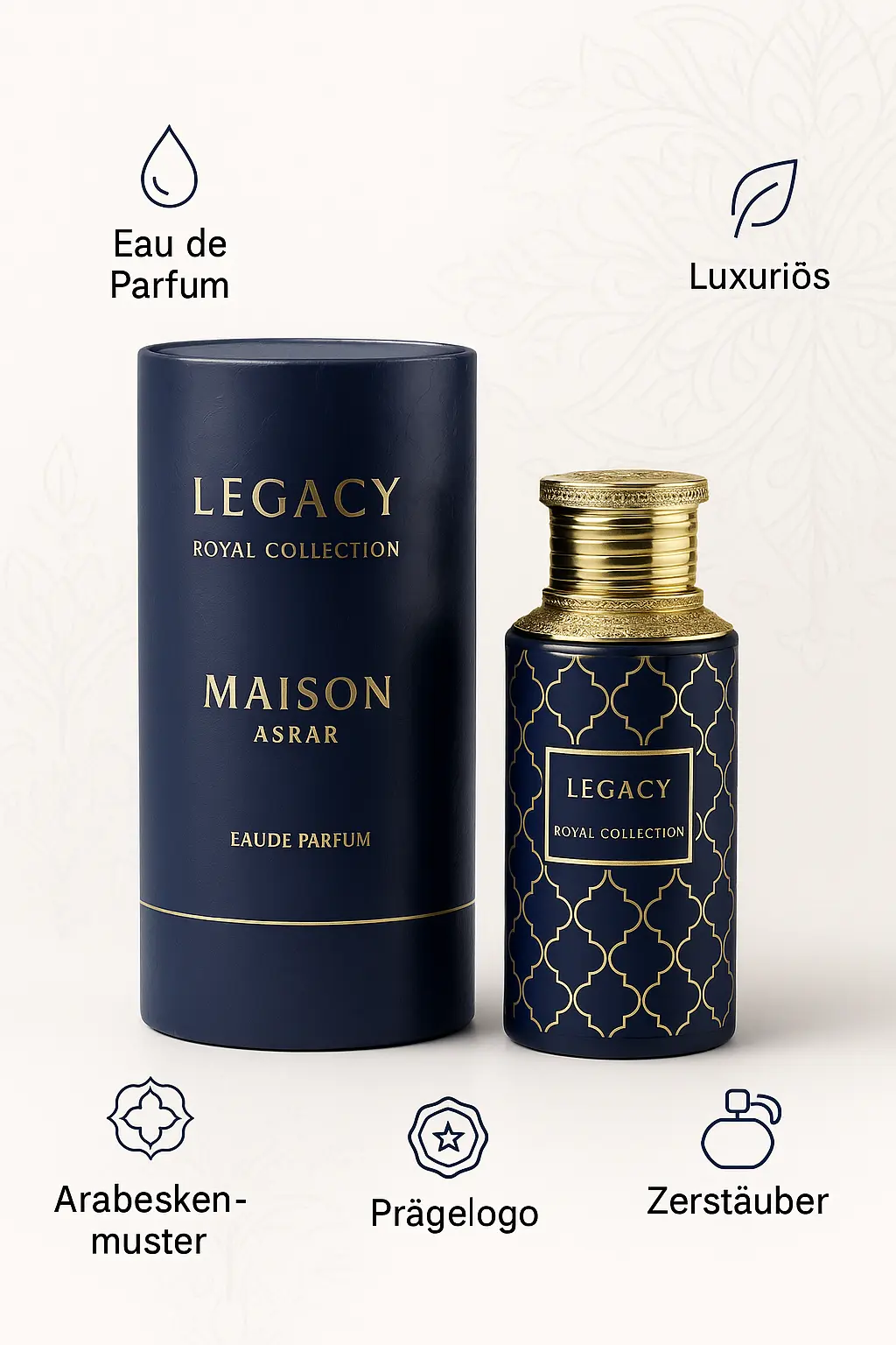 Maison Asrar Legacy Eau De Parfum 100ml – Bild 2