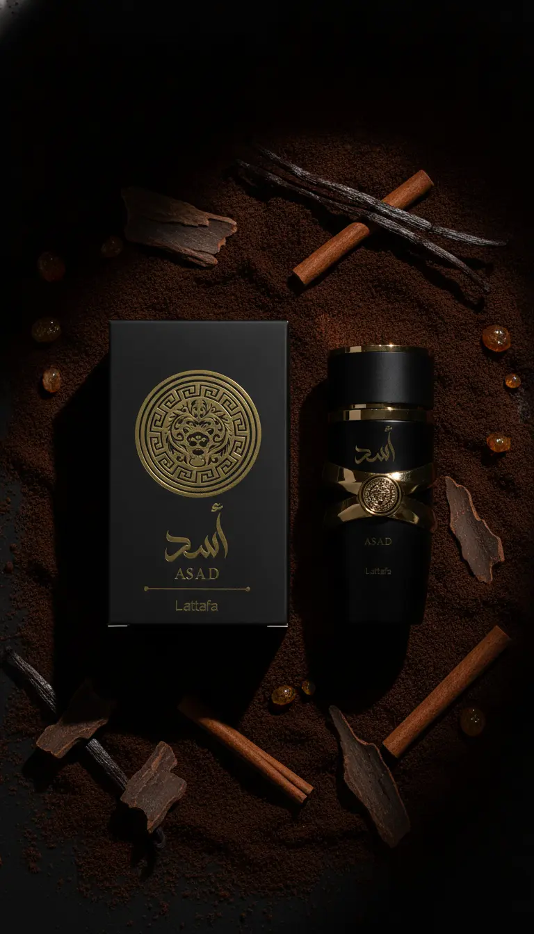Lattafa Asad Schwarz Eau De Parfum 100ml – Bild 4