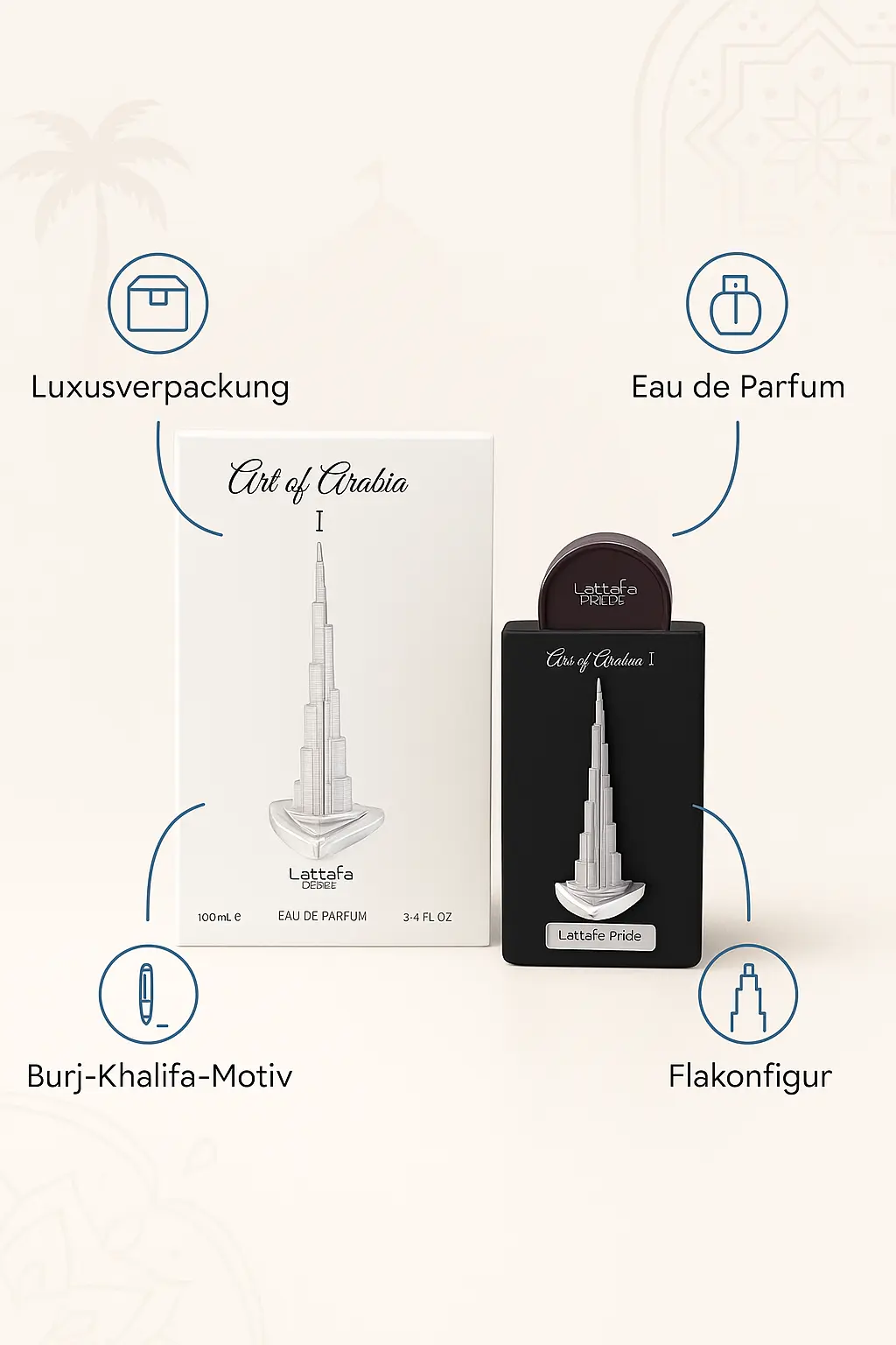 Lattafa City Of Arabia I Eau De Parfum 100ml – Bild 2