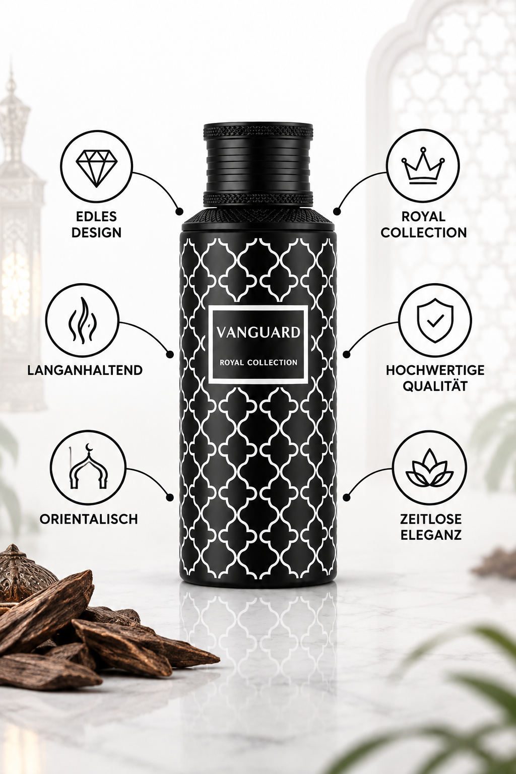 Maison Asrar Vanguard (Royal Collection) Eau de Parfum 100 ml – Ansicht 2