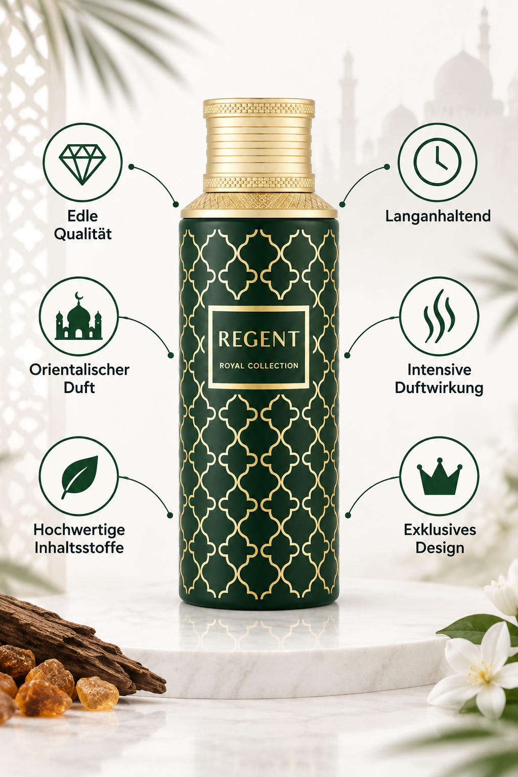 Maison Asrar Regent Eau de Parfum 100 ml – Ansicht 2