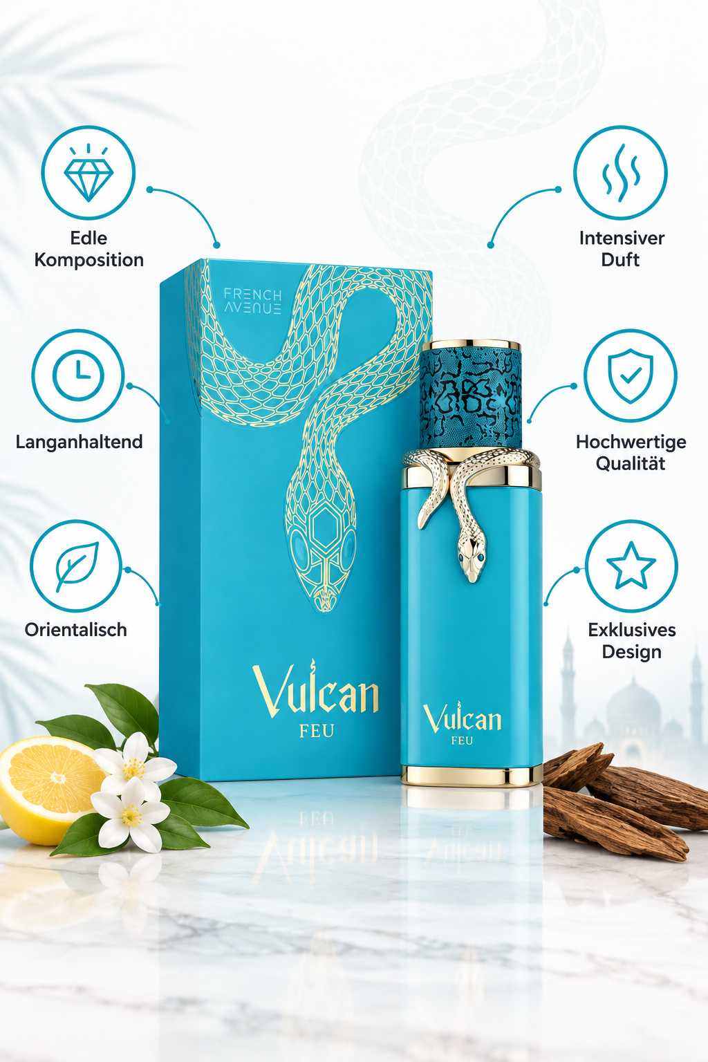 French Avenue Vulcan Feu 100 ml Eau de Parfum – Ansicht 2