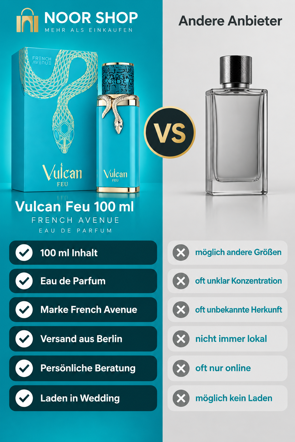 French Avenue Vulcan Feu 100 ml Eau de Parfum – Ansicht 3