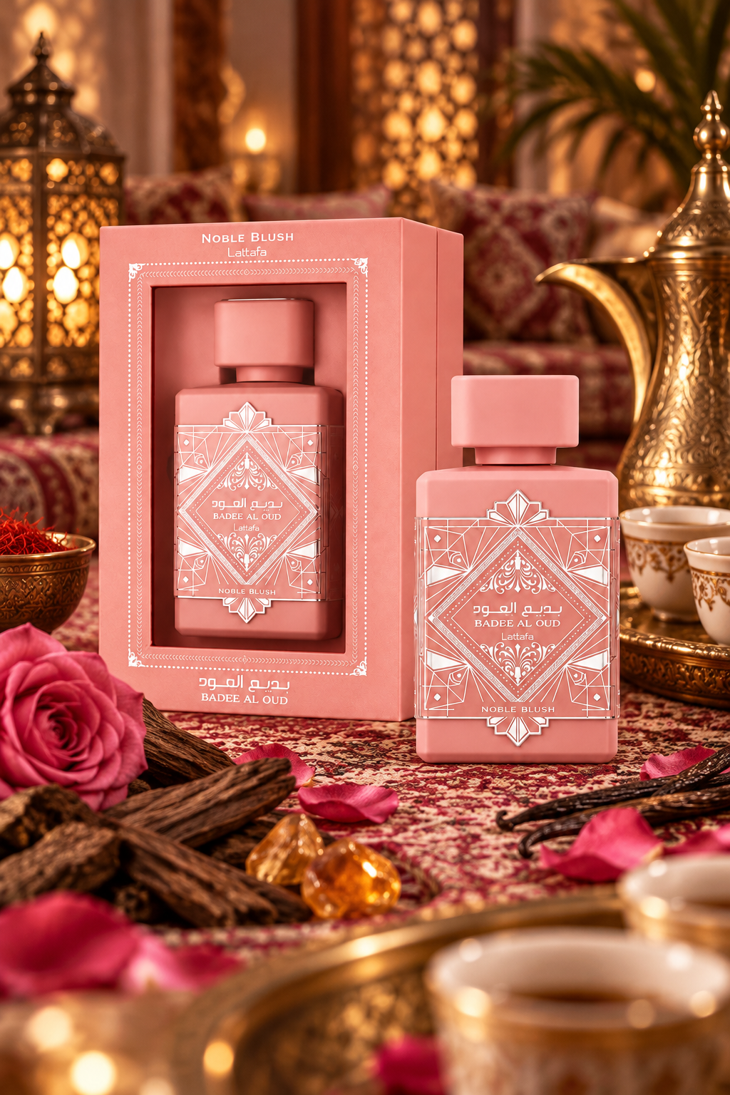 Lattafa Badee Al Oud Noble Blush Eau de Parfum – 100 ml – Ansicht 4