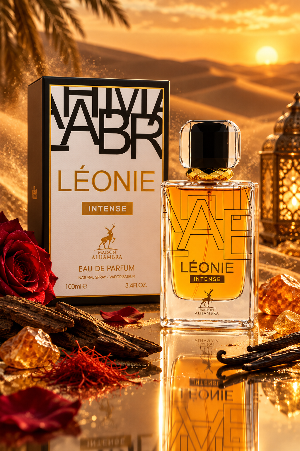 Maison Alhambra Léonie Intense – 100 ml Eau de Parfum – Ansicht 4