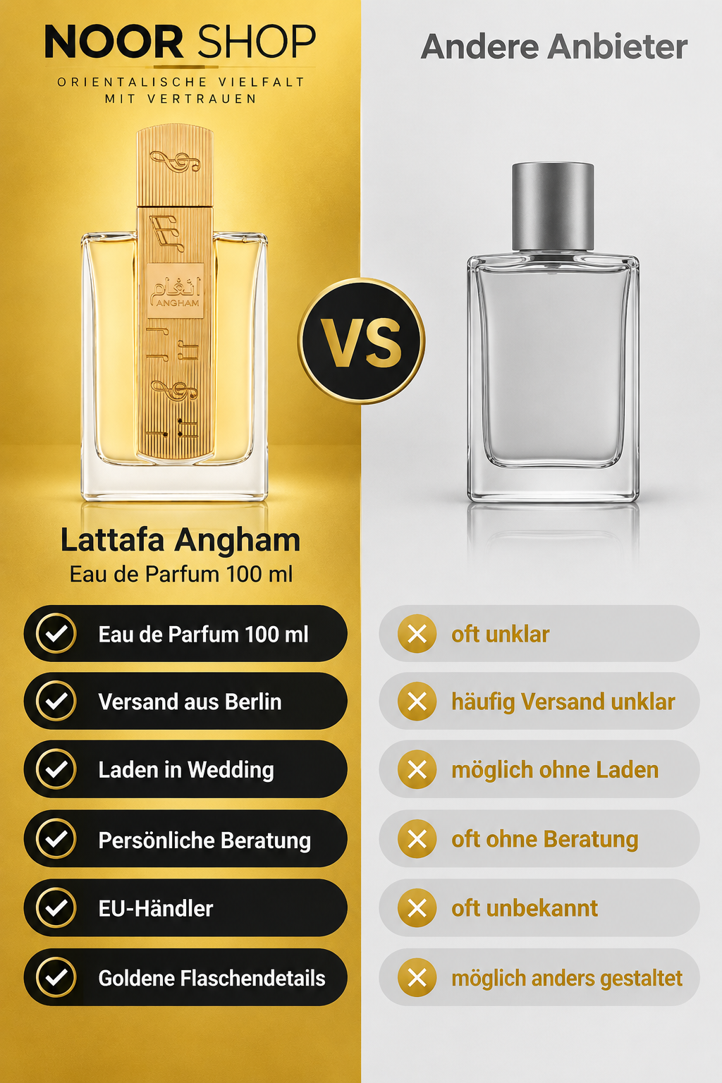 Lattafa Angham Eau de Parfum 100 ml – Ansicht 3